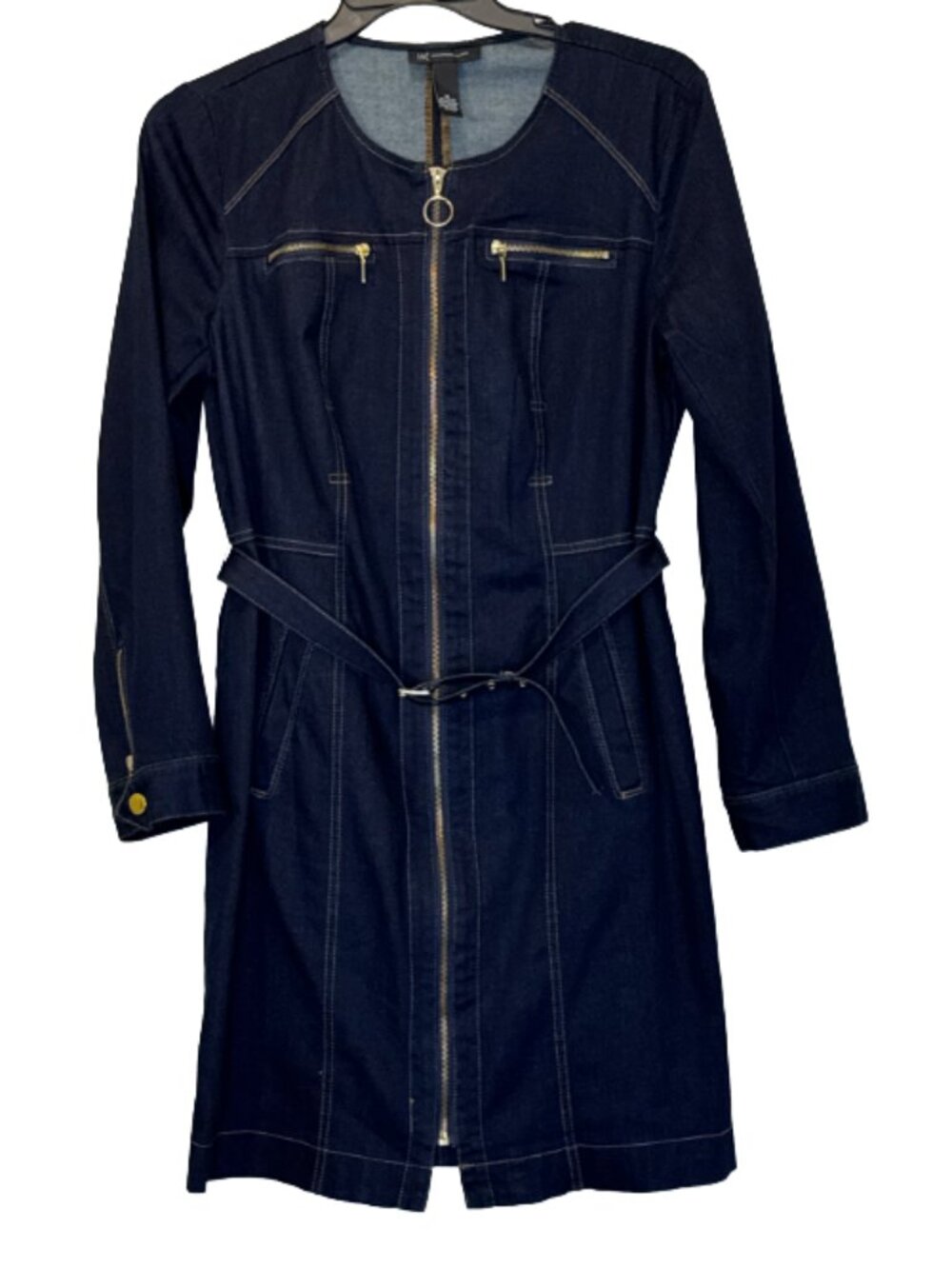 Women Dark Wash Denim Dress size 14